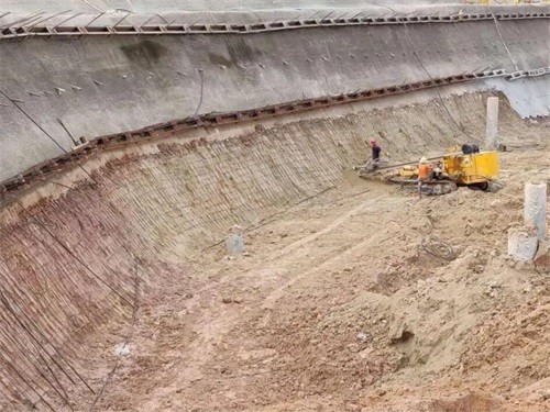掇刀基坑边坡加固